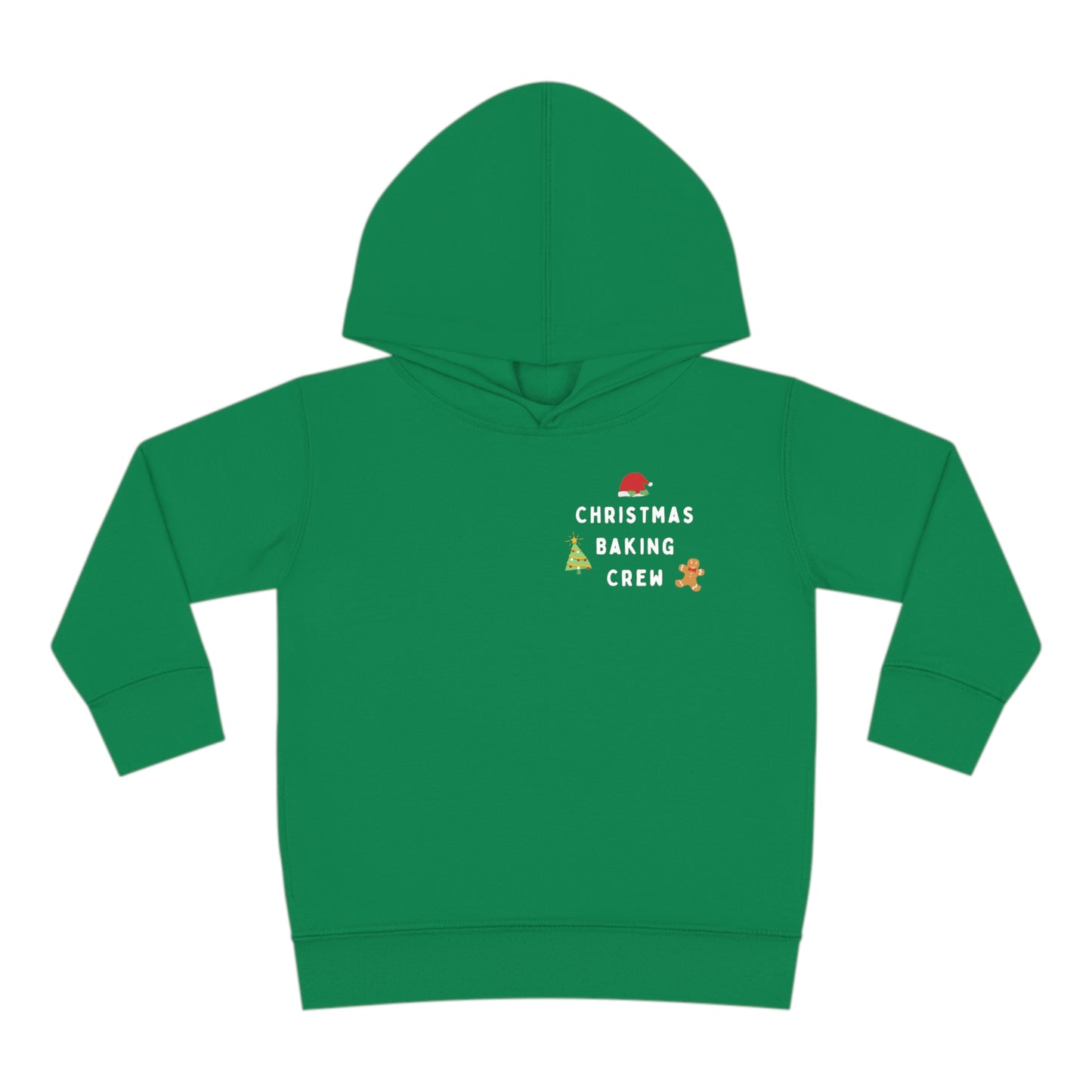 Festive Threads | Christmas Baking Crew Toddler Pullover Fleece Hoodie