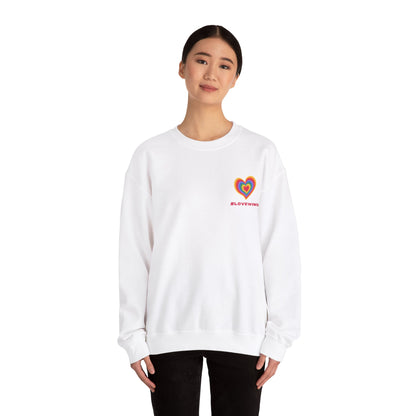 Festive Threads | Valentine's Love Wins Unisex Heavy Blend™ Crewneck Sweatshirt