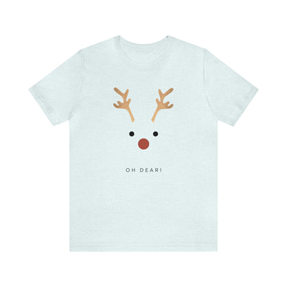 Festive Threads | Christmas Oh Deer! Unisex Jersey Short Sleeve Tee