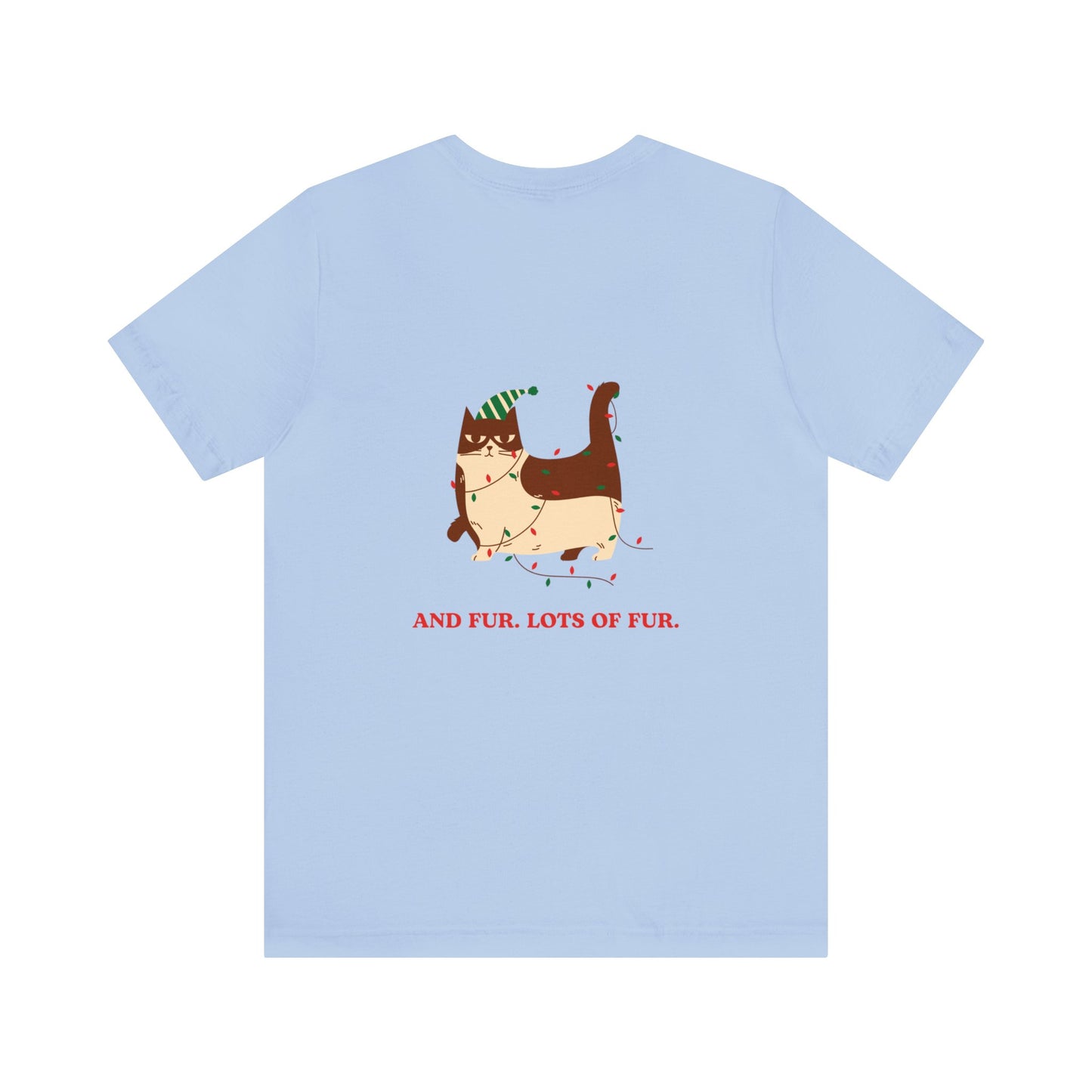 Festive Threads | Christmas Santa Paws Unisex Jersey Short Sleeve Tee