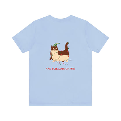 Festive Threads | Christmas Santa Paws Unisex Jersey Short Sleeve Tee